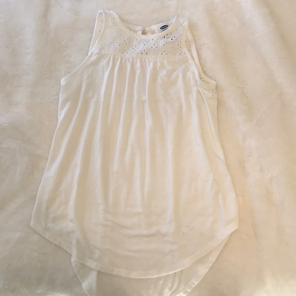 White summer top